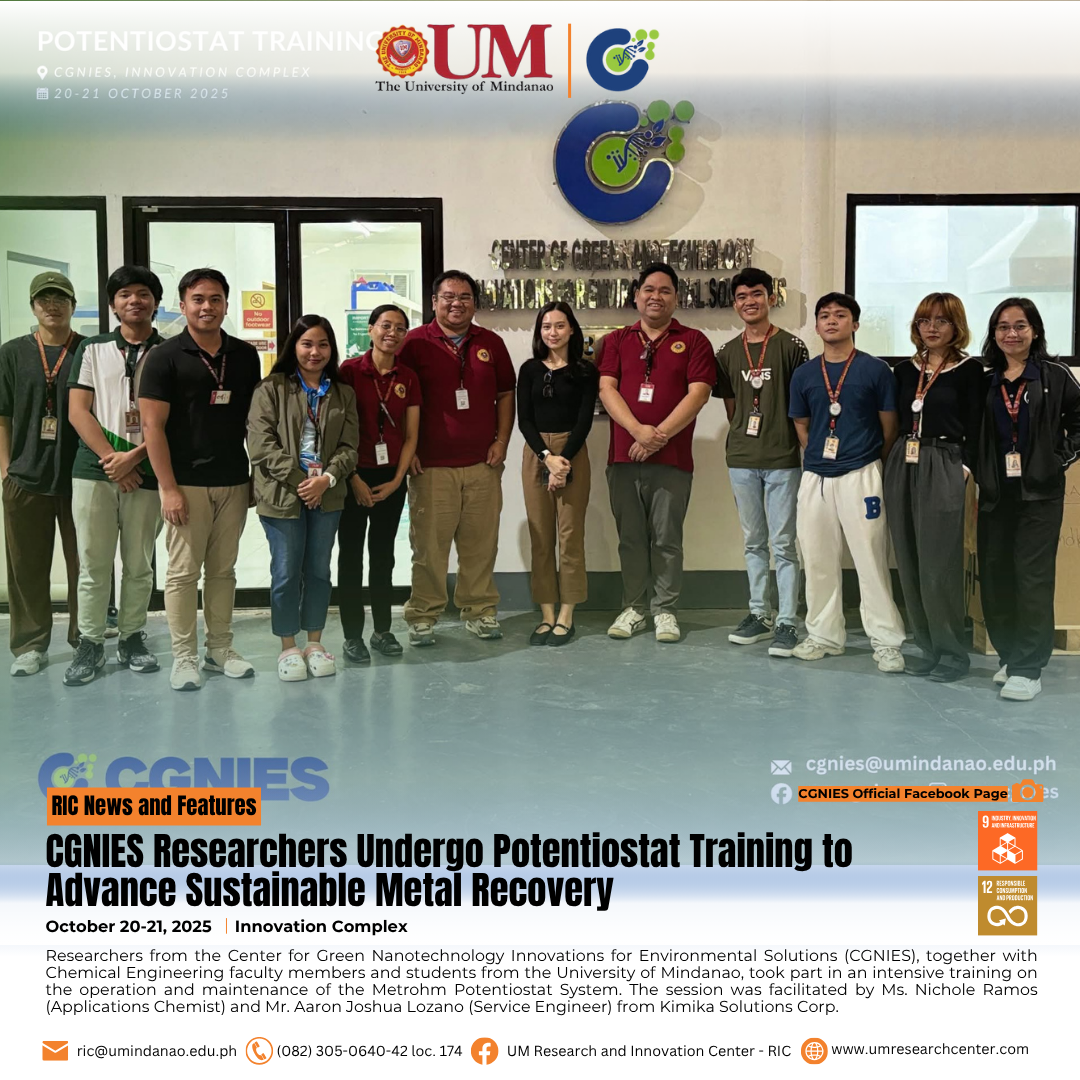 CGNIES Researchers Undergo Potentiostat Training to Advance Sustainable Metal Recovery - Image 1